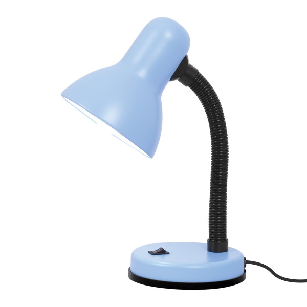 Lampka biurkowa turkusowo-czarna CARIBA 1xE27x25W wys:30cm Kaja 904902