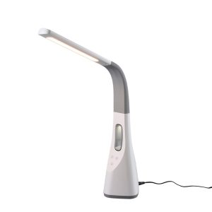 Lampka biurkowa VENTO szaro-biała LED 5W Odcienie bieli wys:46cm RL 904911 Lampka biurkowa VENTO szaro-biała LED 5W Odcienie bieli wys:46cm RL 904911
