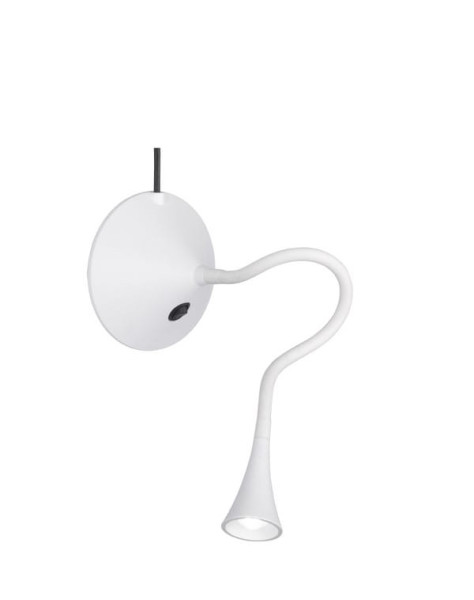 Lampka biurkowa VIPER biała LED 3W Ciepła biel wys:31,8cm RL 1017407
