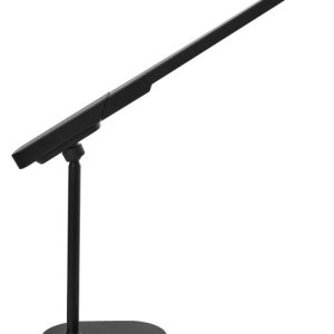 Lampka biurkowa wielofunkcyjna LED czarna bezstopniowe ściemnianie 802872 Lampka biurkowa wielofunkcyjna LED czarna bezstopniowe ściemnianie 802872