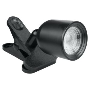 Lampka biurkowa z klipsem czarna LED 4W Neutralna biel wys:18,5cm DPM 904591 Lampka biurkowa z klipsem czarna LED 4W Neutralna biel wys:18,5cm DPM 904591
