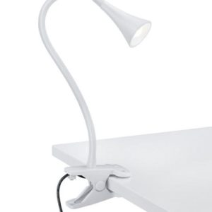 Lampka biurkowa z klipsem VIPER biała LED 3W Ciepła biel wys:35cm RL 1017446 Lampka biurkowa z klipsem VIPER biała LED 3W Ciepła biel wys:35cm RL 1017446