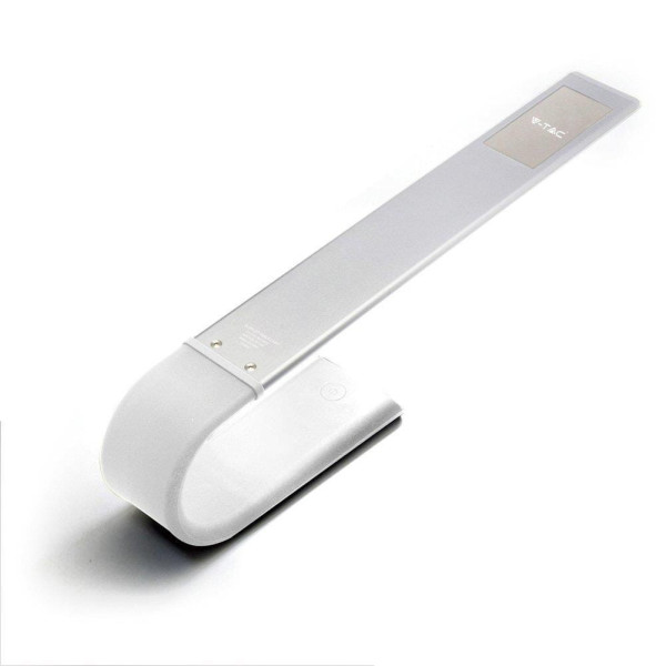 Lampka biurkowa z ładowarką biała LED 6.5W Odcienie bieli wys:6,5cm V-TAC 904813