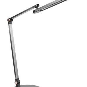 Lampka biurkowa z ładowarką indukcyjną i regulowanym kloszem czarna 802854 Lampka biurkowa z ładowarką indukcyjną i regulowanym kloszem czarna 802854