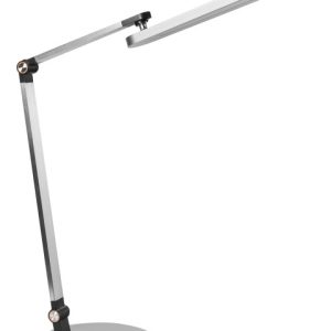 Lampka biurkowa z ładowarką indukcyjną i regulowanym kloszem szara 802875 Lampka biurkowa z ładowarką indukcyjną i regulowanym kloszem szara 802875