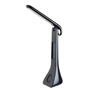 Lampka biurkowa z wyświtlaczem Amato biało-czarna LED 7W wys:44cm Rabalux 953527 Lampka biurkowa z wyświtlaczem Amato biało-czarna LED 7W wys:44cm Rabalux 953527