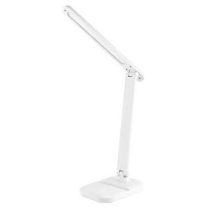 Lampka biurkowa Zet LED z tworzywa sztucznego biała 178684 Lampka biurkowa Zet LED z tworzywa sztucznego biała 178684