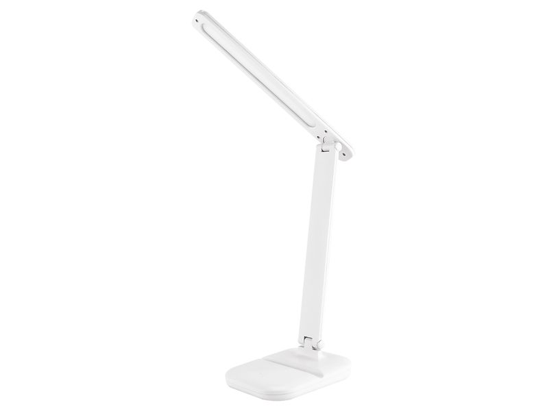 Lampka biurkowa Zet LED z tworzywa sztucznego biała 178684