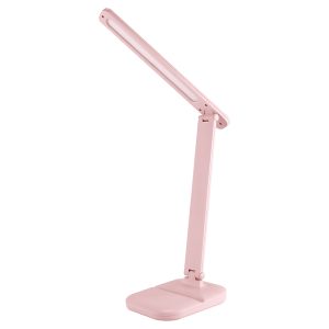 Lampka biurkowa Zet LED z tworzywa sztucznego różowa 178692 Lampka biurkowa Zet LED z tworzywa sztucznego różowa 178692