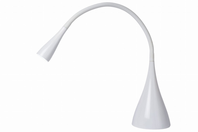 Lampka biurkowa ZOZY biała LED 4W Ciepła biel wys:48,5cm Lucide 904697