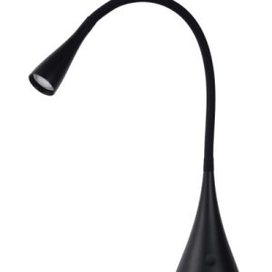 Lampka biurkowa ZOZY czarna LED 4W Ciepła biel wys:48,5cm Lucide 1017409 Lampka biurkowa ZOZY czarna LED 4W Ciepła biel wys:48,5cm Lucide 1017409